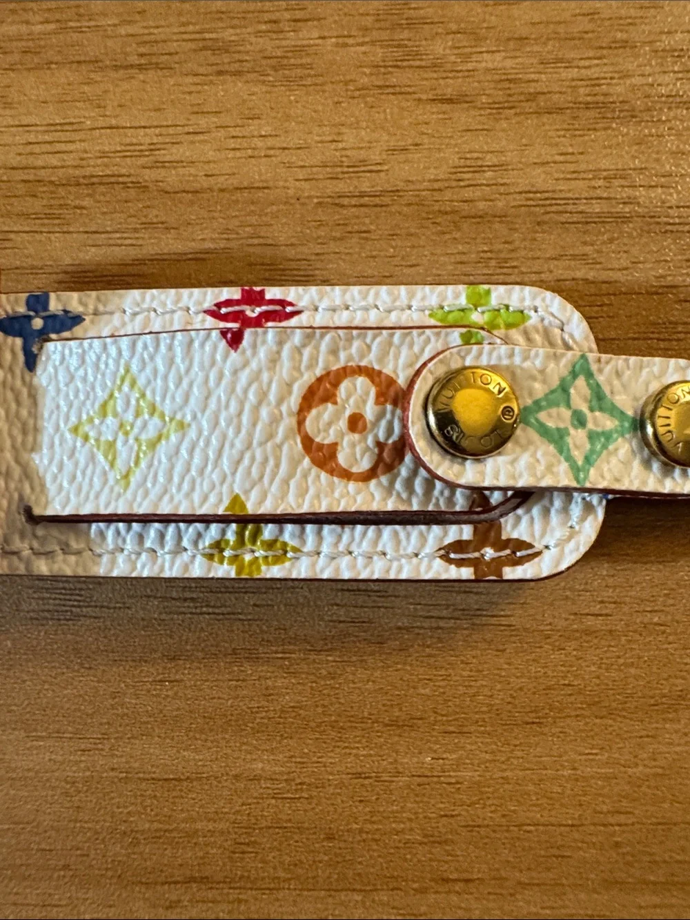 Louis Vuitton Monogram Bracelet Porte Adress Bracelet - Picture 8 of 8